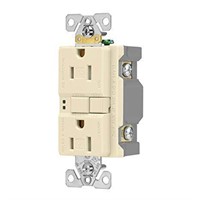 self test 15a gfci duplex outlet sg