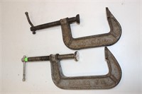2 - 6" C clamps