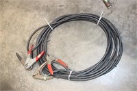 Heavy duty booster cables