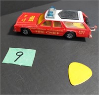 Matchbox Speed Kings Fire Chief car