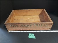Ten Knot Fillets wood crate