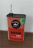 Vintage Camel Liquid Buffer tin