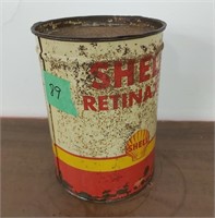 Shell Retinax A  tin, full