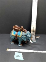 Cast Iron elephant bank - not working