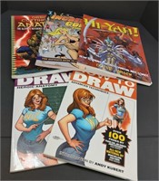How to draw comics book lot of 5