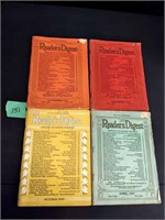 Reader's Digest lot of 4  1937, 1940