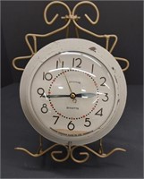 Vintage Ingraham Dinette wall clock - tested