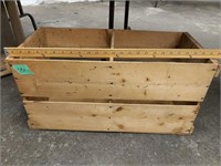 Wood crate