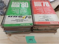 Lot of 14 Automotive Service Data books