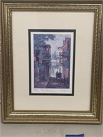 Small framed water color