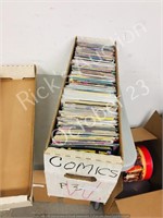 long box of comics- various- approx 300 comics