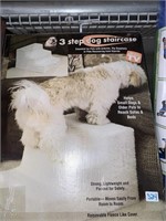 Pet 3 step dog staircase NEW