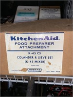 kitchenaid attachments colander, sausage, can open