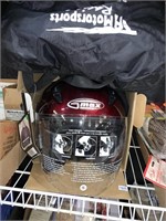 GMAX helmet sz S shields, cover/carrying case NEW