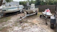 1978 17 ft out board boat