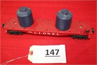 Lionel Flat Car 6802 w/ Two Tanks