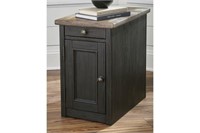 Tyler Creek Chairside End Table with USB Ports