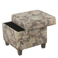 Square Ottoman with Lift Off Top