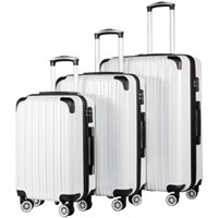 3 Piece Set PC+ABS Spinner Suitcase