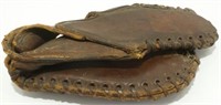 1940's Trapper Model Baseball Glove - ID Label is