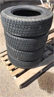 4pc Goodyear LT245/75R17 Tires