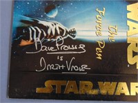Star Wars Darth Vader Actor DAVE PROWSE Autograph