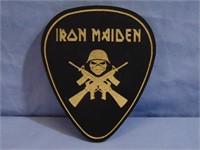 Etched Wood Rock Band Guitar Pick Wall Hanging - I