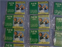 1993 Fax-Pax Golf Trading Cards - 15 Sealed Packs