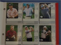 Lot Of 21 Upper Deck Golf Cards - Tiger Woods & Mo