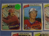 Lot Of Seven 1978 Topps Baseball Star Player Cards