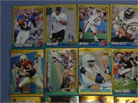 Lot Of 34 1994 Score Football Gold Zone Parallel S