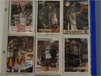 Lot Of 18 David Robinson Basketball Cards