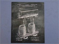 Patent Blueprint Schematic Art Print - 8" x 10" -
