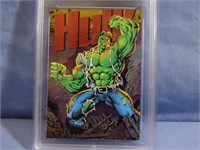 1994 Marvel Universe Card #5 Hulk Power Blast - Gr