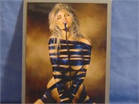 Dave Nestler Autographed Erotic Art Pin-Up Card -