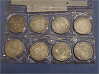 8-Coin Replica Set - Early Chinese Coins