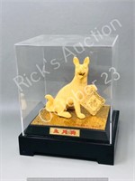 Year of the dog  4" figure in clear case