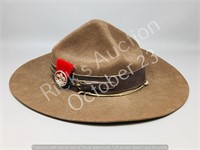 vintage scouter hat