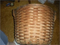 Large Splitwood Hand Woven Basket