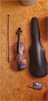 Violine With Wooden Bow & Case