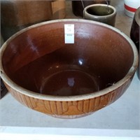 Brown Crock Bowl