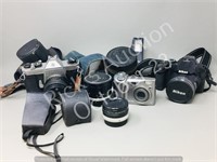 retro camera equipment