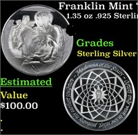 Franklin Mint "The Genius Of Michelangelo" 1.35 oz