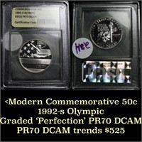 1992-s Olympics . . Modern Commem Half Dollar 50c
