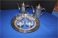 DR - Porcelain Enamel Tea Set