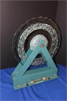 DR- Iron and Glass Art Sculpture