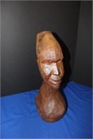 DR - Signed Ironwood Kenyan Bust Art