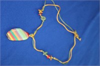 Jewlery - Multi Colored Stone Pendant Necklace