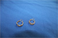 Jewlery - 14k Gold Filigree Earrings