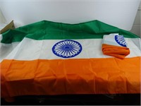 Two 3x5 India Flags